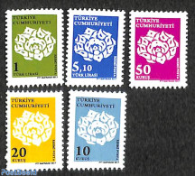 Türkiye 2017 Official Mail 5v, Mint NH - Autres & Non Classés