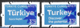 Türkiye 2017 Discover The Potention 2v (special Perforation), Mint NH - Autres & Non Classés