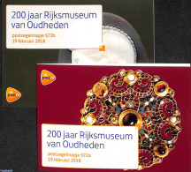 Netherlands 2018 Rijksmuseum Voor Oudheden, Presentation Pack 572a+b, Mint NH, History - Archaeology - Art - Museums -.. - Nuovi