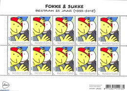 Netherlands 2018 Fokke En Sukke M/s S-a, Mint NH, Art - Comics (except Disney) - Nuovi