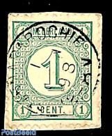 Netherlands, Kleinrond Cancellations 1898 Kleinrond ST ANNAPAROCHIE  On NVPH No. 31, Used - Altri & Non Classificati