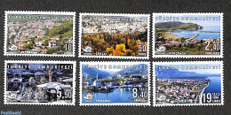 Türkiye 2019 Definitives, City Views 6v, Mint NH - Altri & Non Classificati