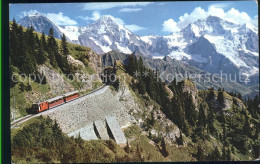 11940979 Schynige-Platte-Bahn Eiger Moench Jungfrau Berner Alpen Schynige-Platte - Other & Unclassified
