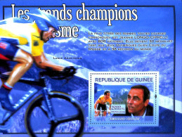 Guinea, Republic 2008 Cycling, Bernard Hinault S/s, Mint NH, Sport - Cycling - Radsport