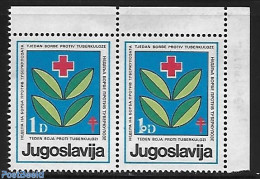 Yugoslavia 1984 Anti Tuberculosis, Point In 1 Of The Right Stamp, Mint NH, Health - Anti Tuberculosis - Red Cross - Neufs