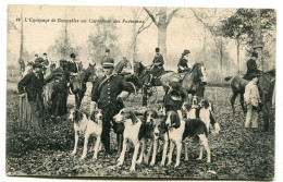 Chasse à Courre L’Equipage De Bonnelles Au Carrefour Des Paresseux - Hunting