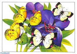 Turks And Caicos Islands 1994 Butterflies S/s, Mint NH, Nature - Butterflies - Sonstige & Ohne Zuordnung