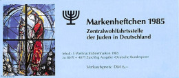 Germany, Federal Republic 1985 Christmas Booklet, Mint NH, Religion - Christmas - Judaica - Stamp Booklets - Ungebraucht