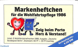 Germany, Berlin 1986 Welfare Booklet, Mint NH, Stamp Booklets - Art - Art & Antique Objects - Ungebraucht