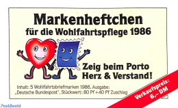 Germany, Federal Republic 1986 Welfare Booklet, Mint NH, Stamp Booklets - Art - Art & Antique Objects - Ongebruikt