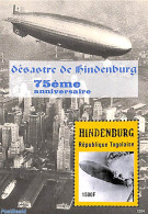Togo 2012 Hindenburg Disaster S/s, Mint NH, History - Transport - Fire Fighters & Prevention - Ships And Boats - Zeppe.. - Pompieri