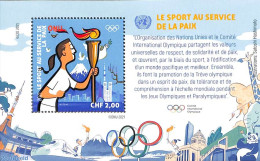 United Nations, Geneva 2021 Olympic Games S/s, Mint NH, Sport - Olympic Games - Sonstige & Ohne Zuordnung