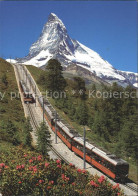 11924849 Zermatt VS Gornergrat Bahn Monte Rosa Matterhorn  - Other & Unclassified