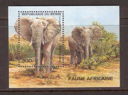 Benin 1995 Animals - Elephants MS MNH - Benin - Dahomey (1960-...)