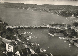 11923869 Zuerich Quaibruecke Blick See Zuerich - Sonstige & Ohne Zuordnung