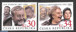 Czech Republic 2022 Actors 2v, Mint NH, Performance Art - Theatre - Altri & Non Classificati