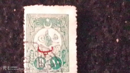 OSMANLI--1908     10     PARAS       SÜRSARJLI           DAMGALI - Used Stamps