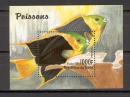 Benin 1996 Fishes - Marine Life MS MNH - Fishes