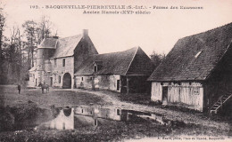 Bacqueville Pierreville - Ferme Des Ecussons - Ancien Manoir  - CPA °J - Autres & Non Classés