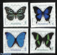 Romania 2023 Butterflies 4v, Mint NH, Nature - Butterflies - Unused Stamps