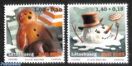 Luxemburg 2023 Christmas 2v, Mint NH, Religion - Christmas - Ungebraucht