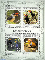 Guinea, Republic 2017 Toucans 4v M/s, Mint NH, Nature - Birds - Toucans - Other & Unclassified