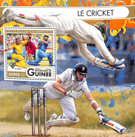 Guinea, Republic 2016 Cricket S/s, Mint NH, Sport - Cricket - Cricket