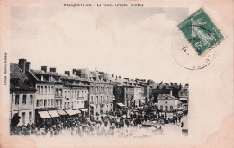 Bacqueville Pierreville - La Foire - Grande Trotterie  - CPA °J - Other & Unclassified