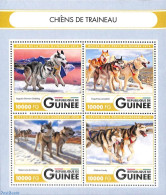 Guinea, Republic 2016 Dogs 4v M/s, Mint NH, Nature - Dogs - Sonstige & Ohne Zuordnung