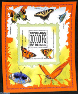 Guinea, Republic 2013 Butterflies S/s, Imperforated, Mint NH, Nature - Butterflies - Other & Unclassified