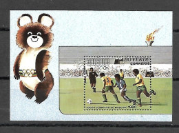 Cabo Verde 1980 Olympic Games, Moscow - Football MS MNH - Isola Di Capo Verde