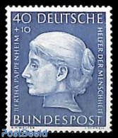 Germany, Federal Republic 1954 40+10pf, Stamp Out Of Set, Mint NH, History - Ungebraucht