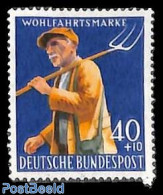 Germany, Federal Republic 1958 40+10pf, Stamp Out Of Set, Mint NH, Various - Ungebraucht