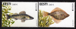 Estonia - 2024 - Europa CEPT - Underwater Fauna And Flora - Mint Stamp Set - Estland