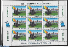 Romania 2004 1 M/s In Folder., Mint NH, History - NATO - Ongebruikt