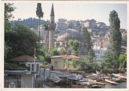 TURQUIE. ISTANBUL (ENVOYE DE) . " BABEK MOSQUE ". ANNÉE 1992+ TEXTE + TIMBRES. FORMAT 17 X 12 Cm. - Türkei