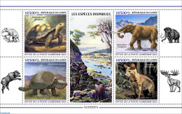 Guinea, Republic 2023 Extinct Animals, Mint NH, Nature - Prehistoric Animals - Prehistory - Vor- U. Frühgeschichte