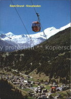 11914769 Saas Grund Seilbahn Kreuzboden Allalinhorn Alphubel Saas-Grund - Other & Unclassified