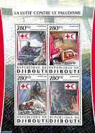 Djibouti 2016 Red Cross 4v M/s, Mint NH, Health - Red Cross - Rotes Kreuz