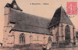 Bacqueville - L'Eglise   - Carte Toilee Et Tramée - CPA °J - Other & Unclassified