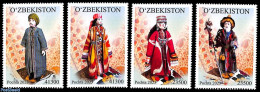 Uzbekistan 2023 Costumes 4v, Mint NH, Various - Costumes - Kostums