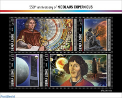 Sierra Leone 2023 Nicolaus Copernicus, Mint NH, Science - Transport - Space Exploration - Andere & Zonder Classificatie