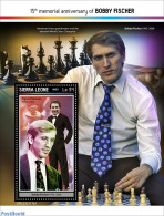 Sierra Leone 2023 Bobby Fischer, Mint NH, Sport - Chess - Ajedrez