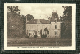 35  LA GUERCHE DE BRETAGNE - CHATEAU DU TEMPLE (ref 8306) - La Guerche-de-Bretagne