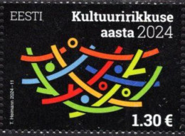 Estonia - 2024 - Cultural Diversity Year - Mint Stamp - Estonie