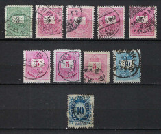 HONGRIE Ca.1874-99: Lot D' Obl. - Used Stamps