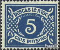 Irland P19Z Kopfstehendes Wasserzeichen Postfrisch 1971 Portomarken - Nuovi