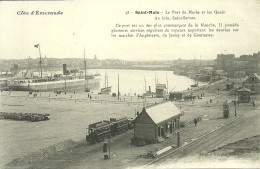 35  SAINT MALO - LE PORT DE MAREE ET LES QUAIS ..... (ref 8304) - Saint Malo