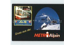 11903619 Saas-Fee Metro Alpin Standseilbahn Allalin Wintersportplatz Walliser Al - Other & Unclassified