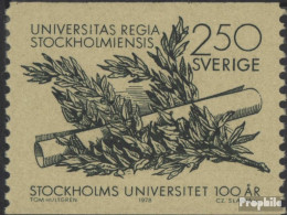 Schweden 1033 (kompl.Ausg.) Postfrisch 1978 100 Jahre Universität - Nuovi